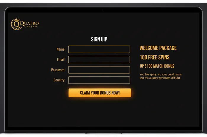 Quatro Casino Casino Signup